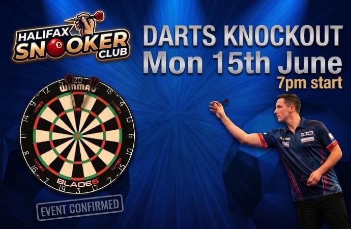 Halifax Darts Knockout at Halifax Snooker Club